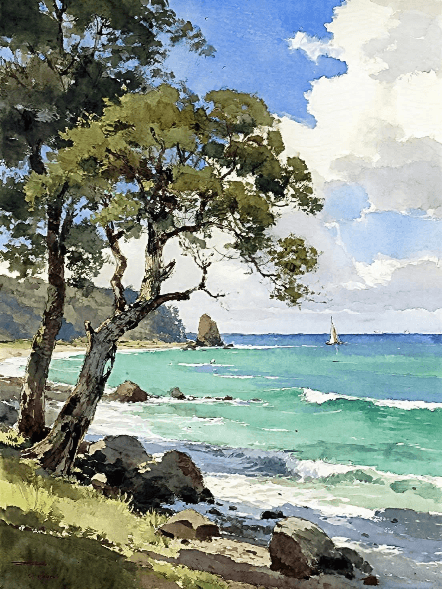 Watercolour - Landscape