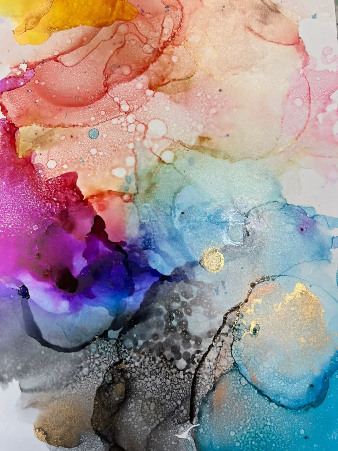 Alcohol Ink Art /n