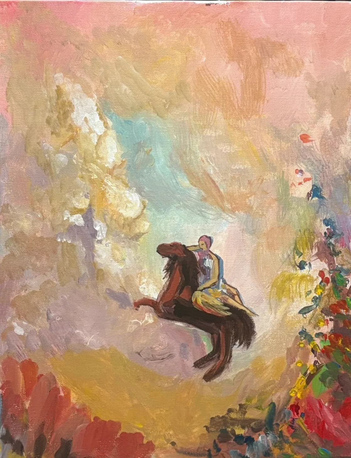 Redon - Muse on Pegasus /u