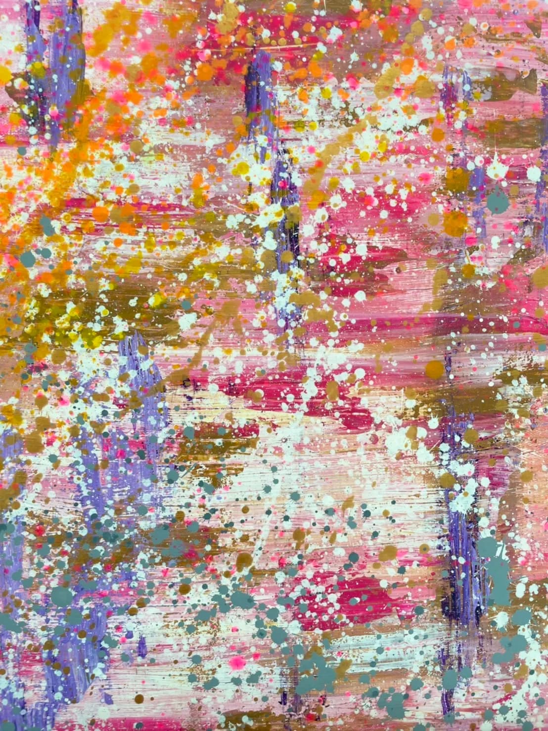 CHOOSE CANVAS PAINT LIKE JACKSON POLLOCK /n