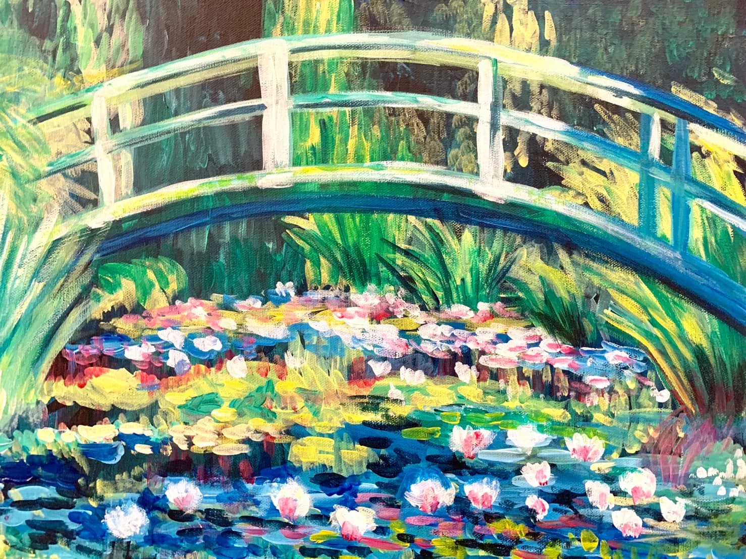 Mummy & me -Monet Japanese Bridge /h