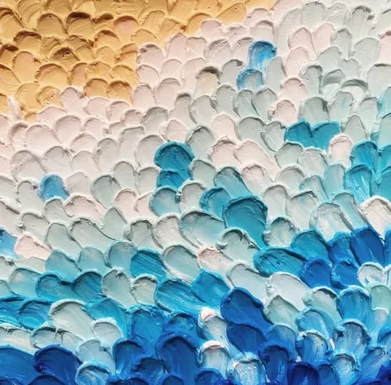 IMPASTO TEXTURED ABSTRACT /u