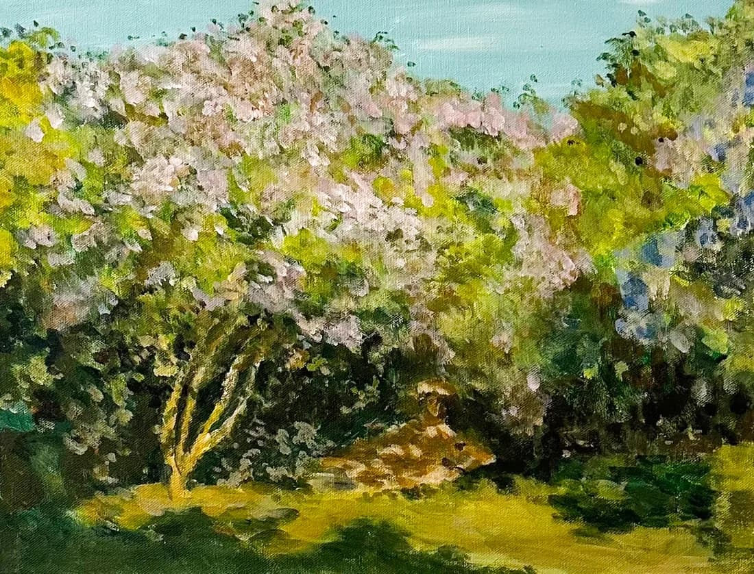 Monet Lilacs in the Sun /u