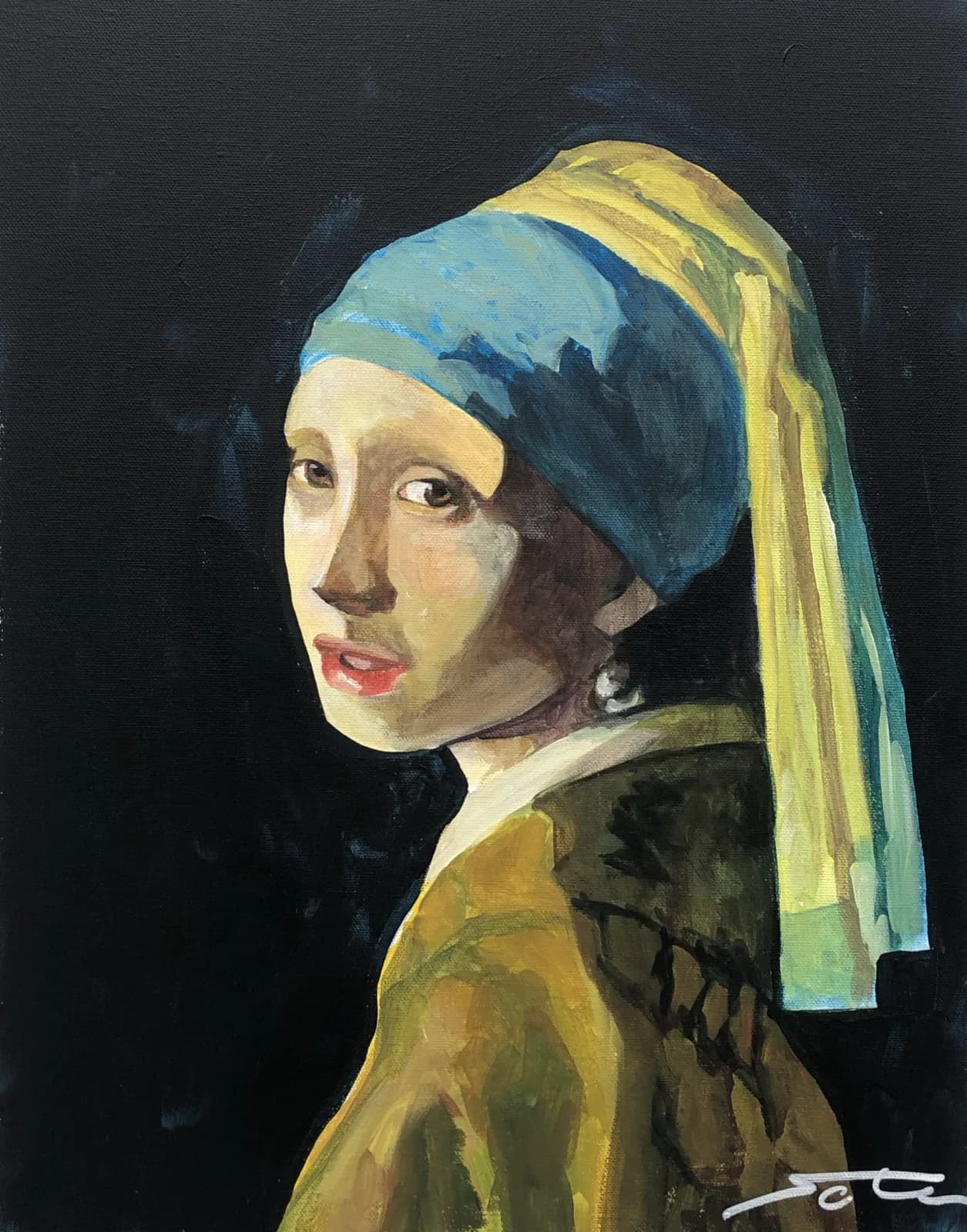 Girl with a Pearl Earring /h
