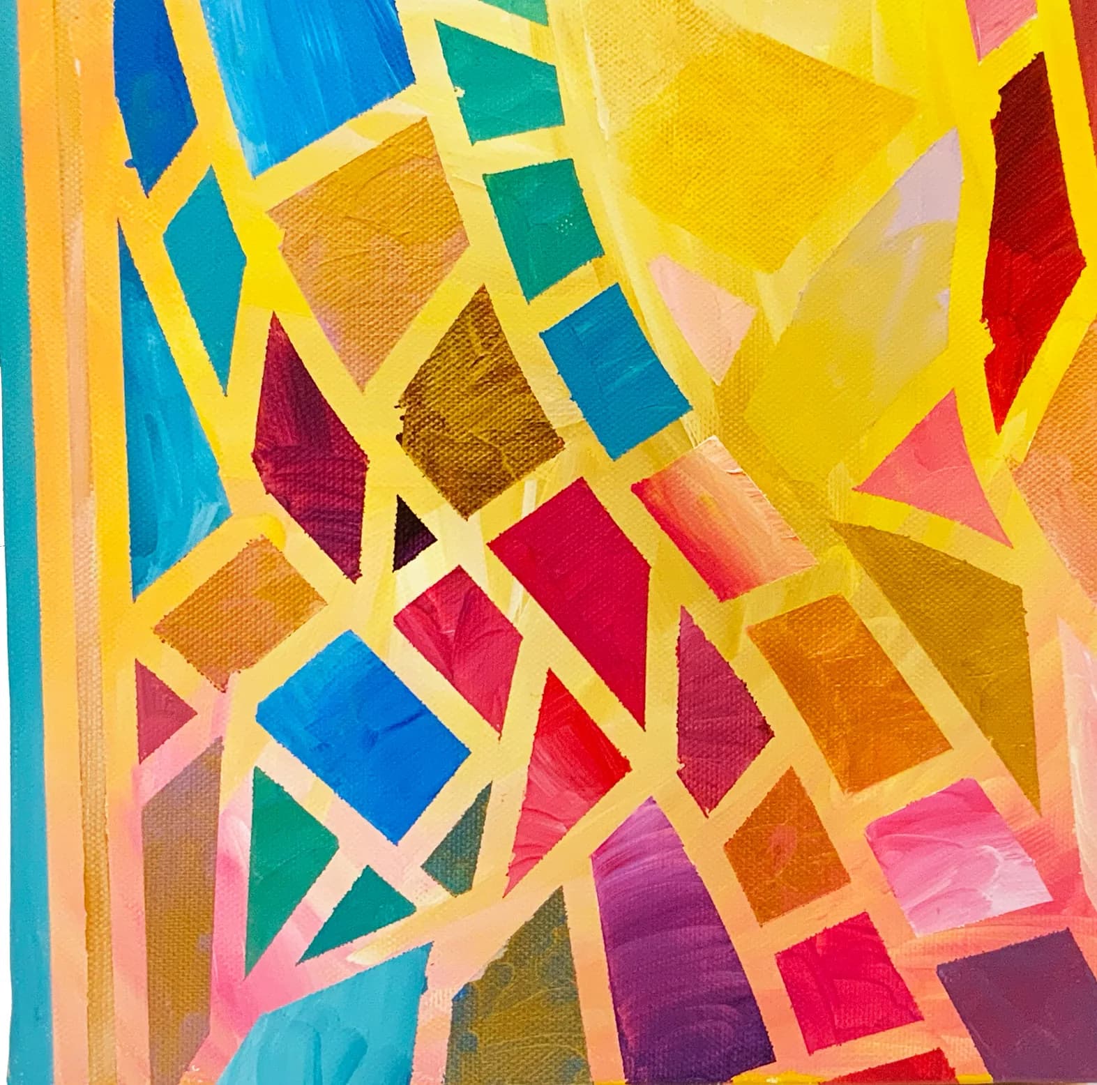 Gaudi - Style Mosaic Tile Painting/u