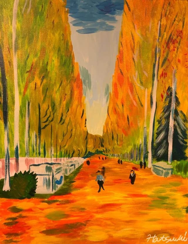 Van Gogh The Avenue of the alyscamps/u
