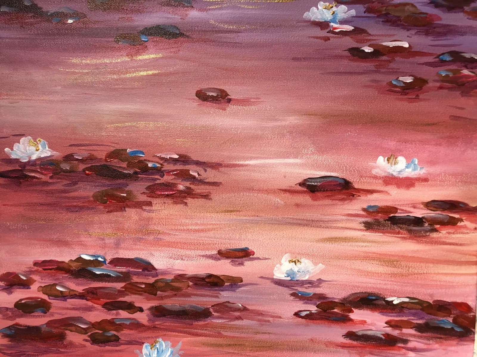 Monet Waterlilies pink ver /u